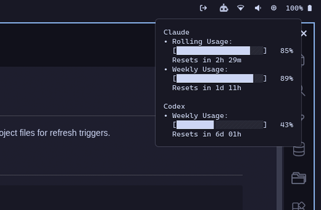 aibar project interface preview